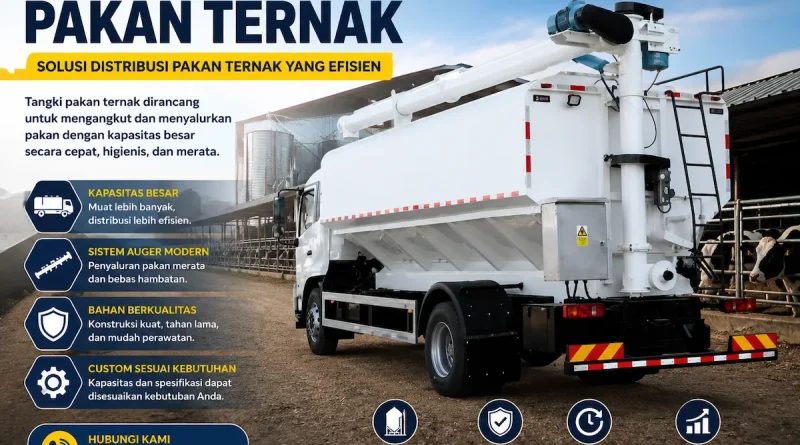 karoseri truck pakan ternak julang karya