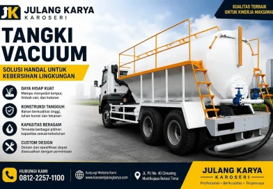 tangki vacuum untuk berbagai keperluan